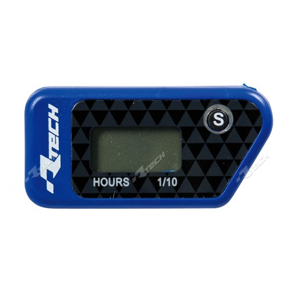 Racetech Wireless Erasable Hour Meter Blue