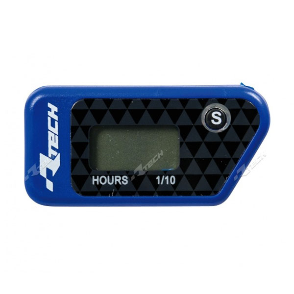 RACETECH CONTAORE ELETTRONICO WIRELESS RESETTABILE BLU