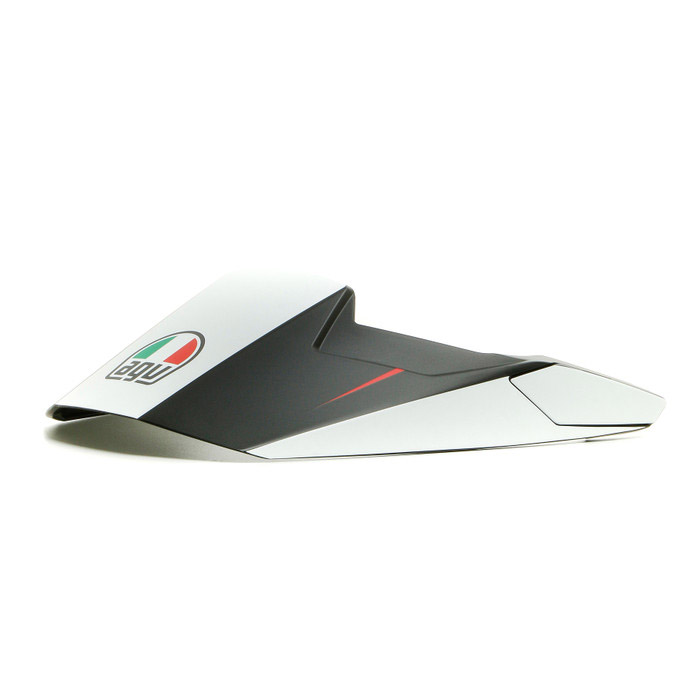 AGV AX9 Pacific Road Spitze weiß rot