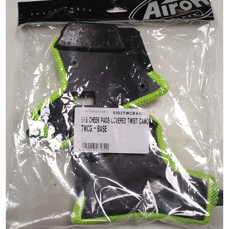 Airoh EPS Twist Cheek Pads Camouflage couvert