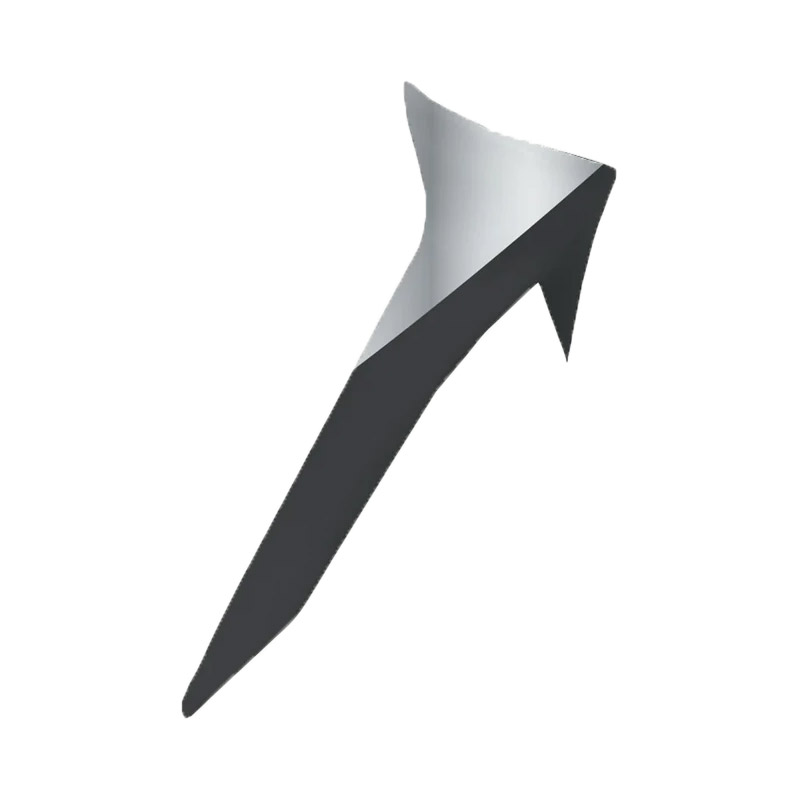 Alpinestars S-R10 Element Standard Spoiler argento