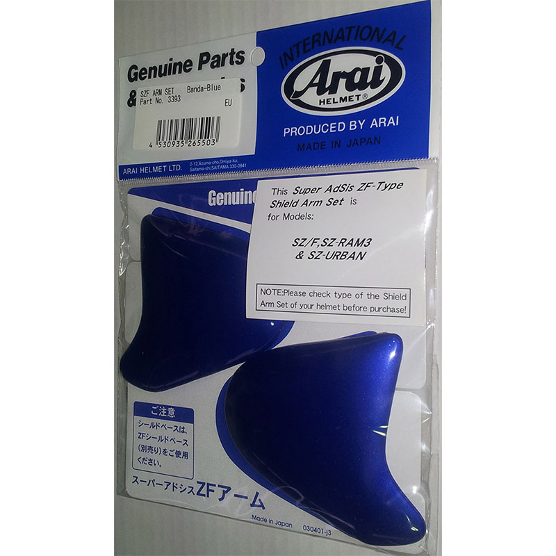 SUPPORTI ESTERNI ARAI SZ-F banda blu