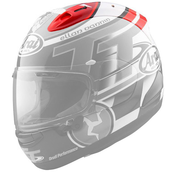 Diffuser Arai Type-12 RX-7V TT Isle Of Man 2016