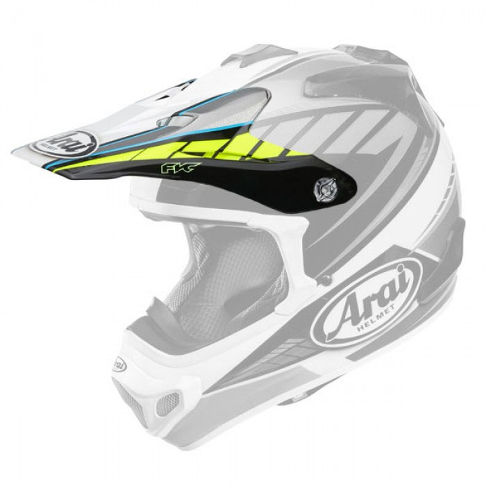 Arai Frontino Mx-v rumble giallo