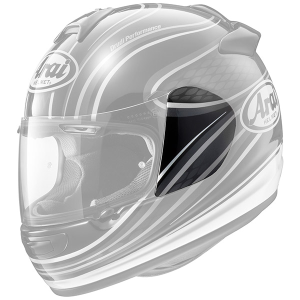 Arai supporti esterni J-Type Replica Mamola nero