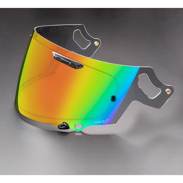 Visera Arai Vas-V Max Vision espejada rojo