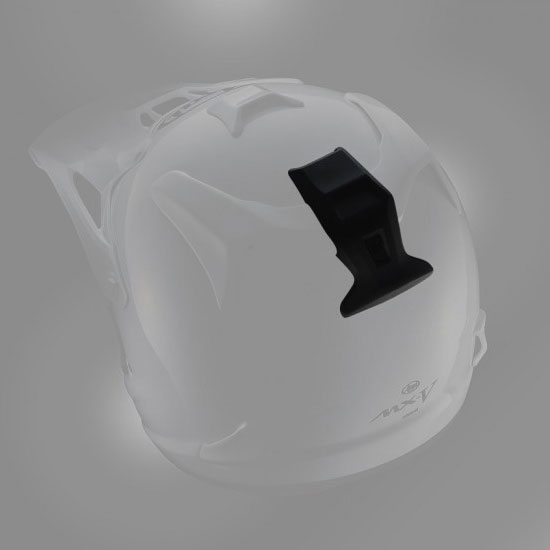 ARAI PRESA ARIA POSTERIORE CENTRALE MX-V black