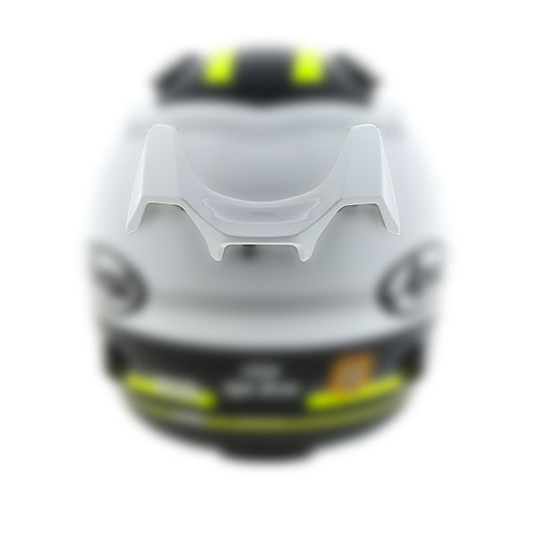 agitation Sprout Foreigner Arai Rear Air Duct Qv-pro Diamond White AR3217DW Helmets Accessories |  MotoStorm