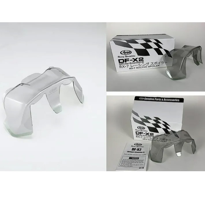 Arai Spoiler ex2 Modern Grigio rx-7v Racing
