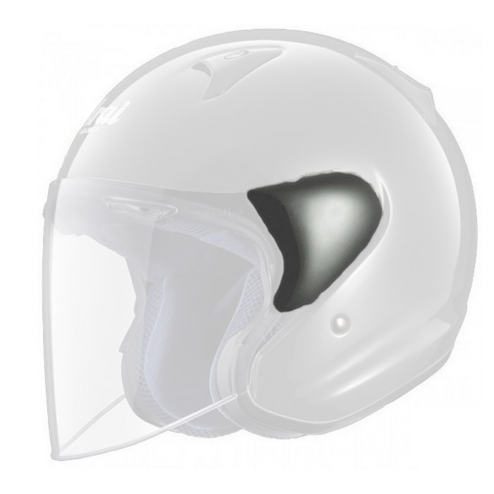 アライSZ-Fサイドポッドモダングレー ヘルメット アクセサリー