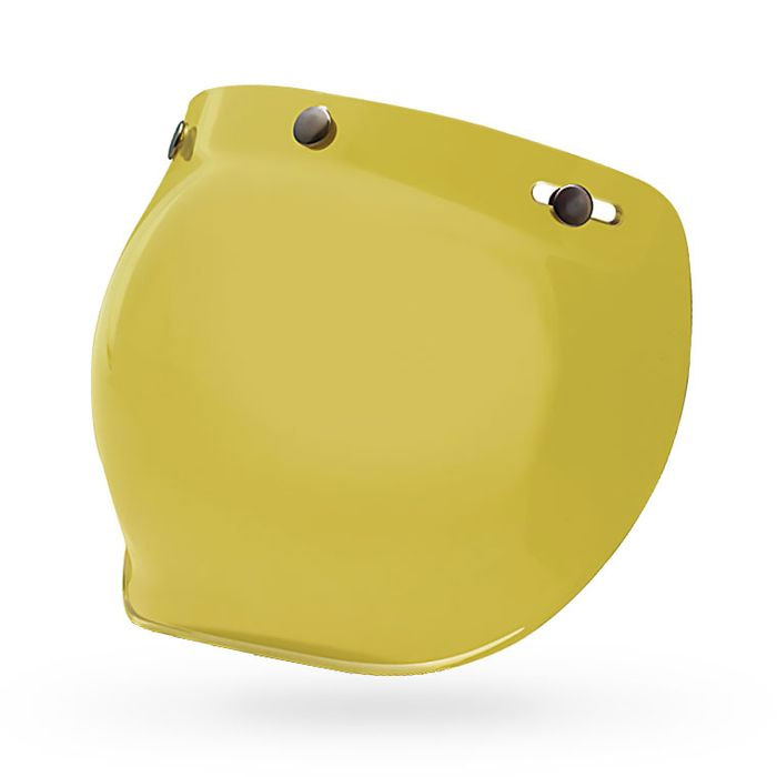 Visiera Bell 3 Snap Bubble giallo