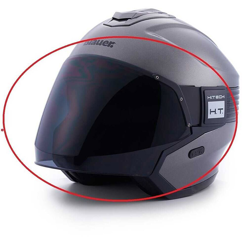 Blauer Hacker (m2-l-xl) Visor Dark Smoke 12CBKHU06012-HA0141-H00 Helmets  Accessories