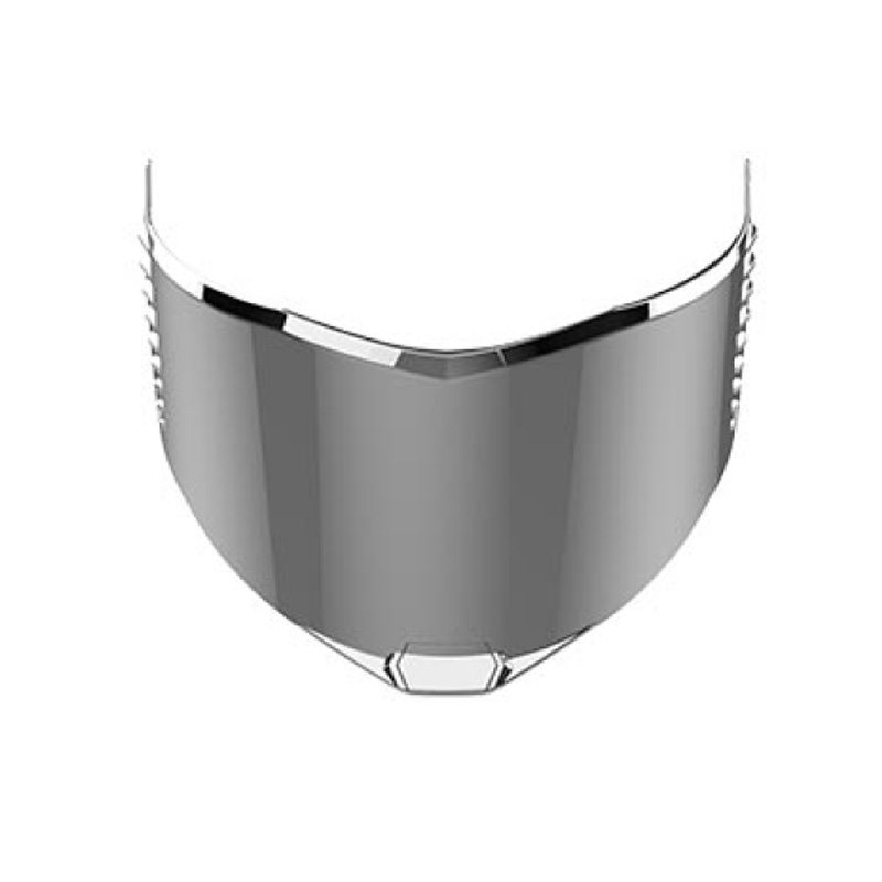 LS2 FF805 Thunder Visier Iridium silber