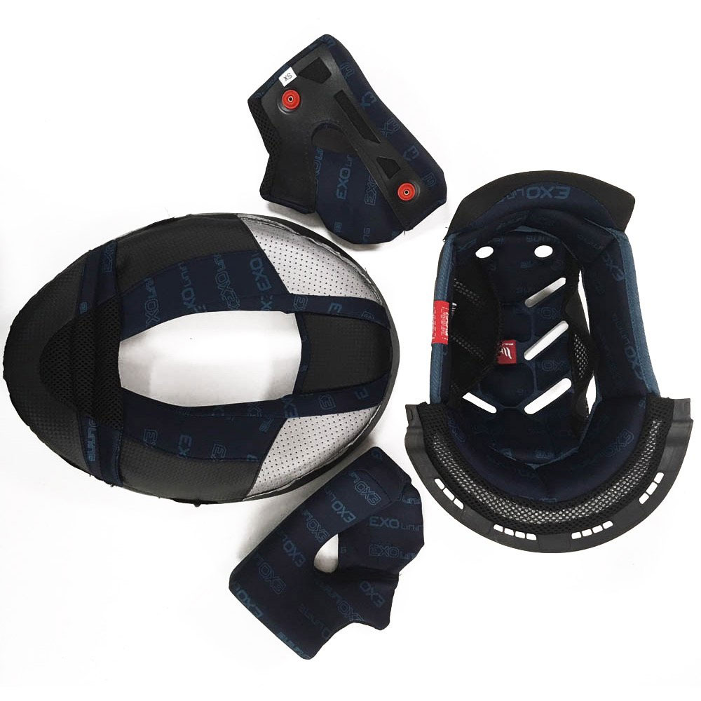 Kit Interno Completo Mt Helmets KRE blu