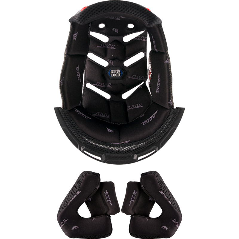 Intérieur complet MT Helmets Streetfighter SV noir