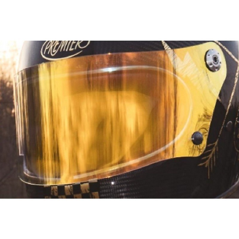Premier Visior Trophy Gold Chromed