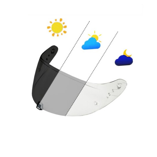 Visière Scorpion KDF16-2 EXO-R1 2D photochromique