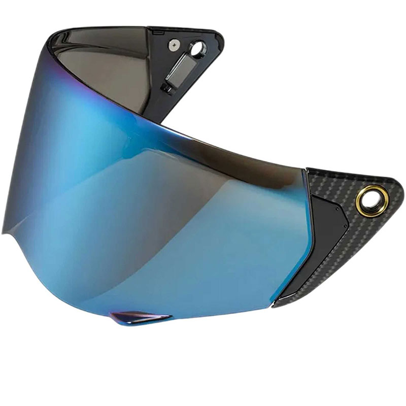 Visiera Scorpion KDF19 Exo HX1 specchiato blu