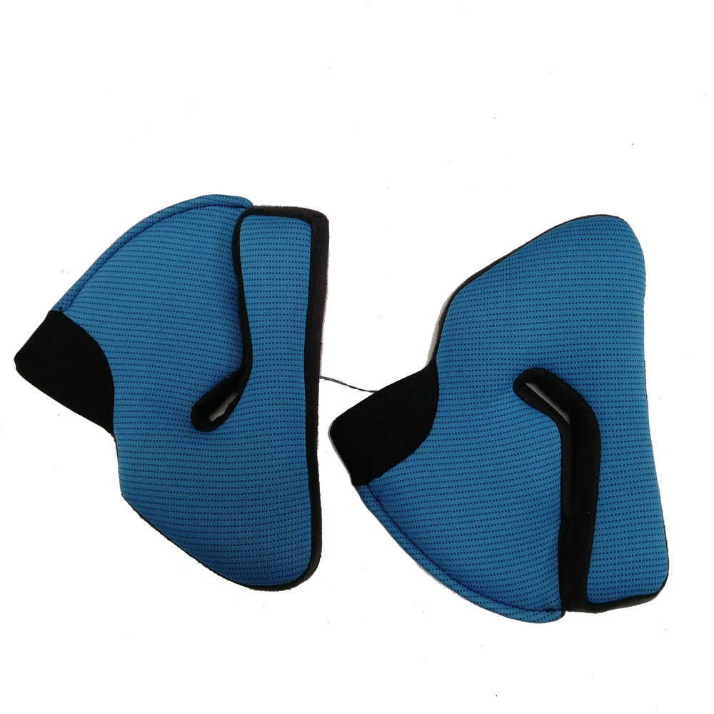 Shark Cheek Pads Evo One 1/2 Blue IN9450PBLU Helmets Accessories