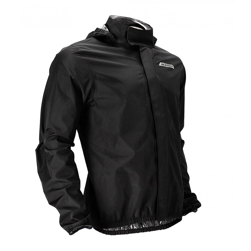 Giacca antiacqua Acerbis Rain Jacket X-Dry nero