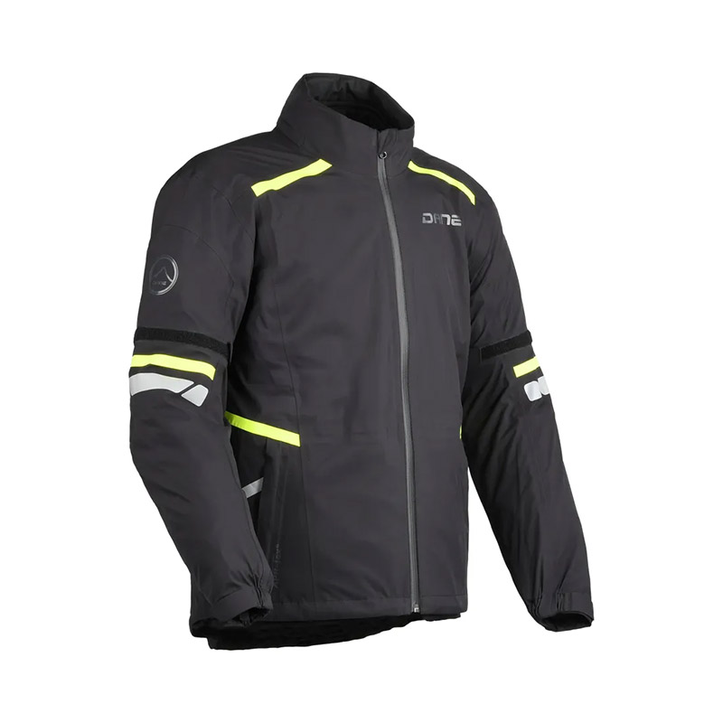 Giacca Antiacqua Dane Husly XPR-tex nero giallo