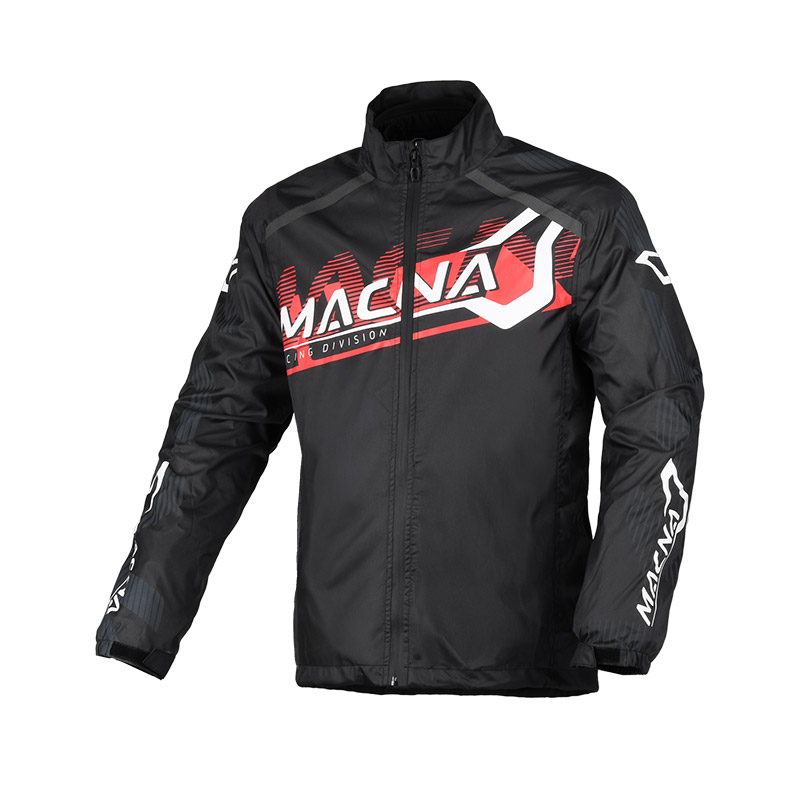 Macna Rainossi Jacke rot weiss