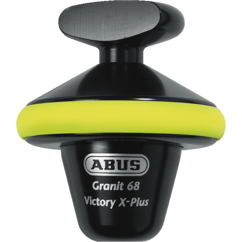 ABUS GRANIT™ Victory XPlus 68 black giallo half