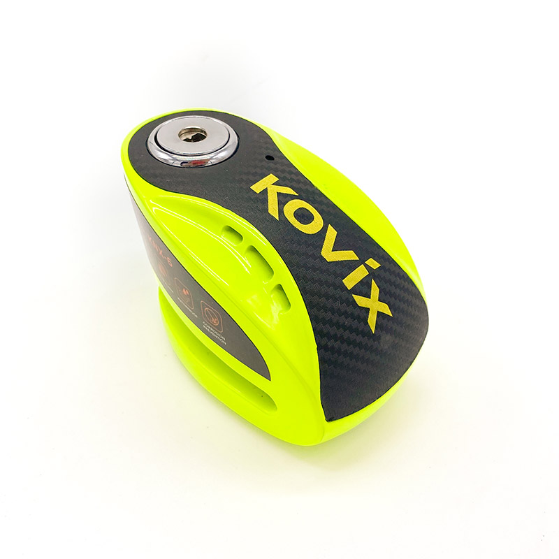 KOVIX ALARM DISC LOCK 6MM IN FLUO ORANGE