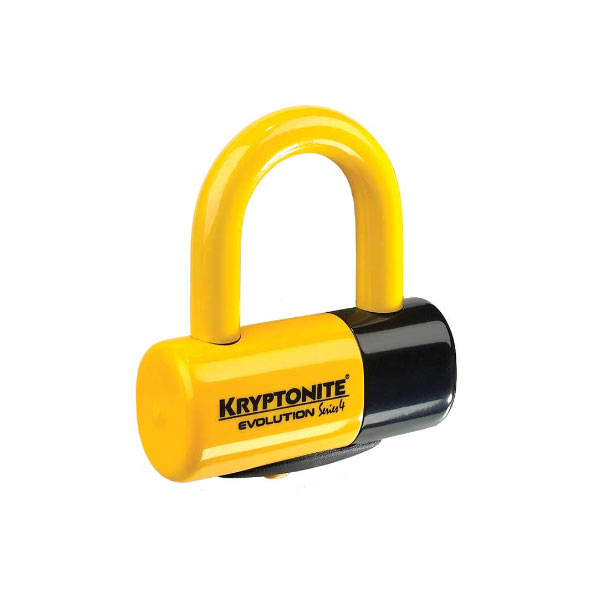 Kryptonite Evolution Series 4 Disc Lock Yellow MotoStorm