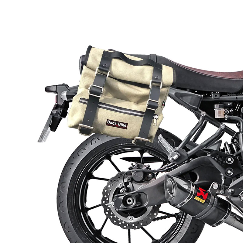 Borse Laterali BagsBike Canvas XSR 700 grigio