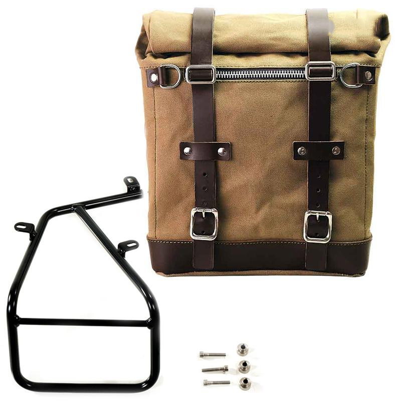 Borsa laterale Unit Garage Canvas NineT beige