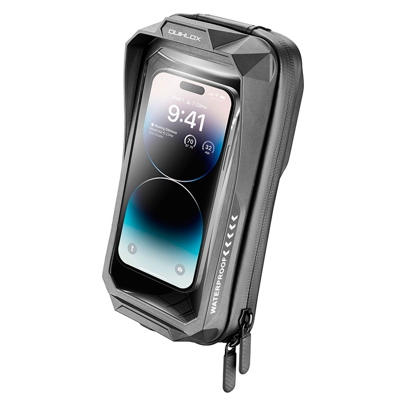 Interphone Quiklox Waterproof Case Black SMQUIKLOXWP Luggage