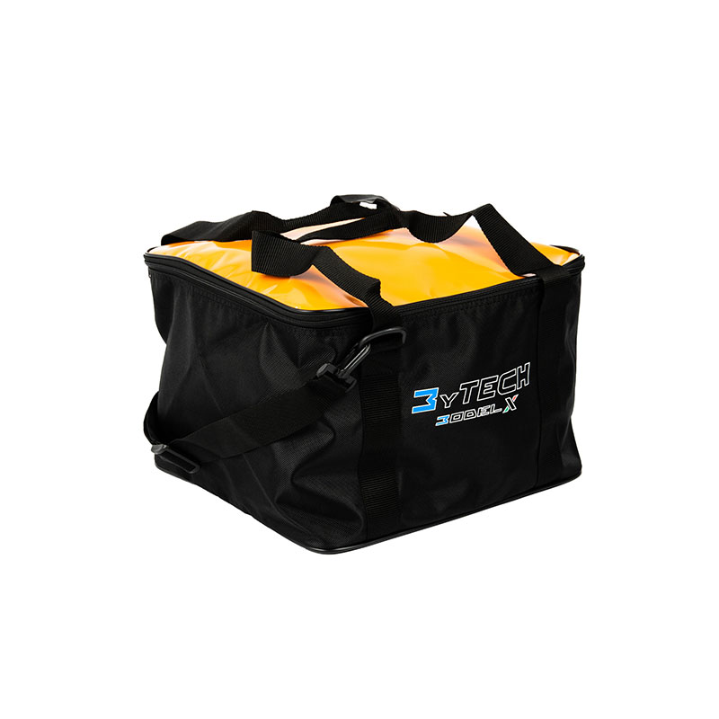 Mytech Model-x 44 Lt Inner Bag Black Orange MY-BI007A Luggage | MotoStorm