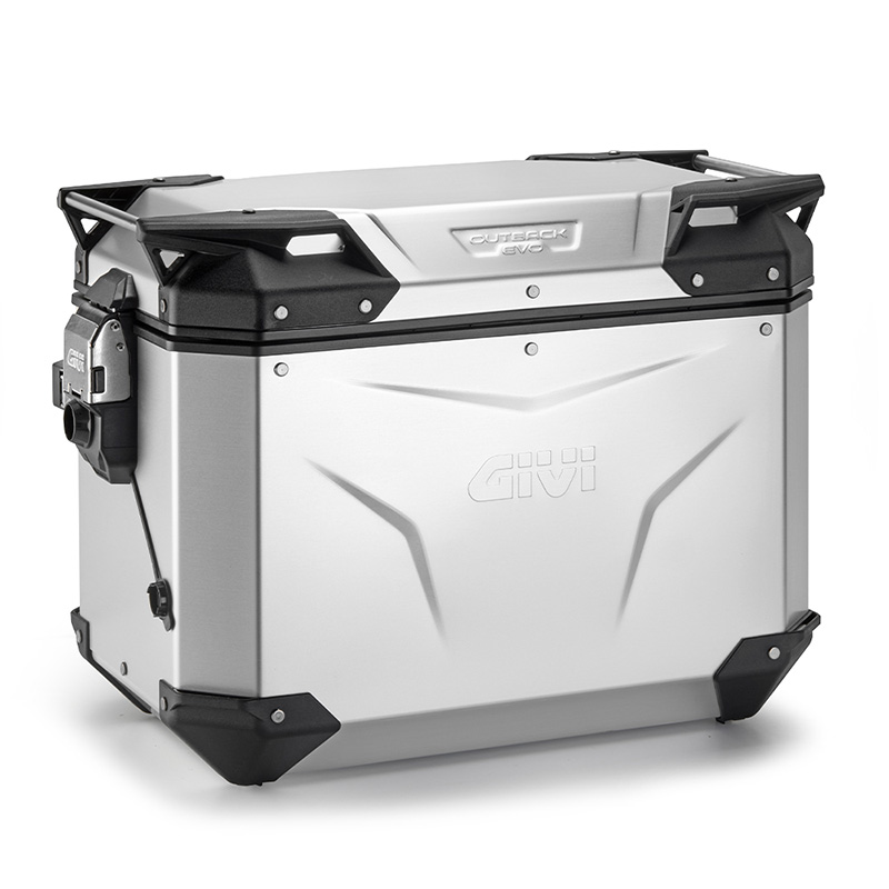 Givi Trekker Outback Evo 48 Smart Lock Destra anodizzato
