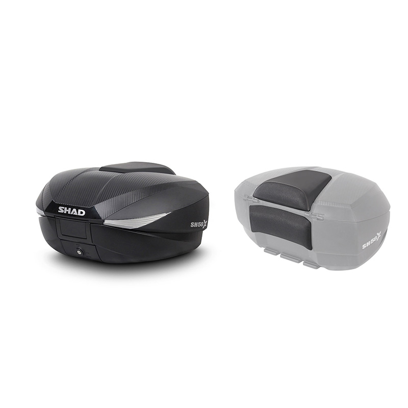 Top Case SH48 Shad moto : , top case de moto