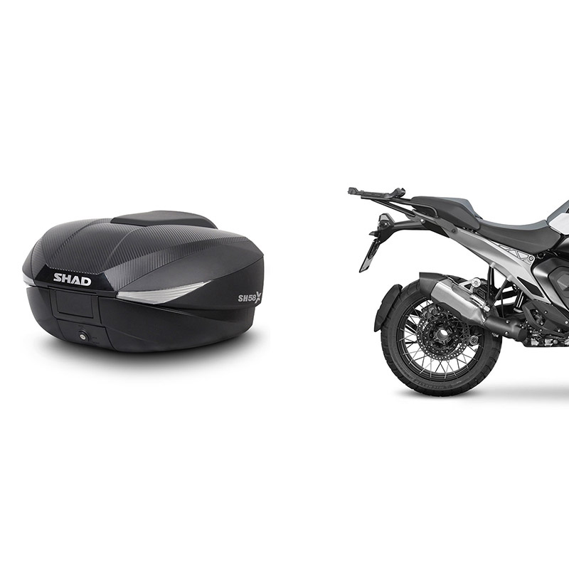 Kit Shad SH58X carbonio + Top Master Oem R1300 GS