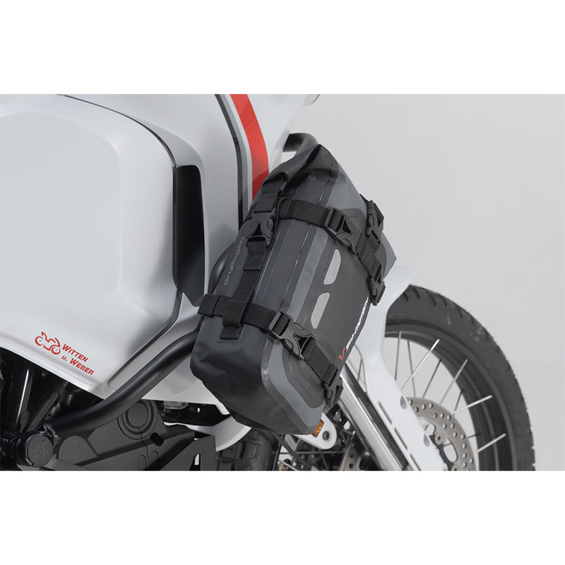 Bolsa Impermeable Para Moto Sw- Motech Drybag 80 8l Gris