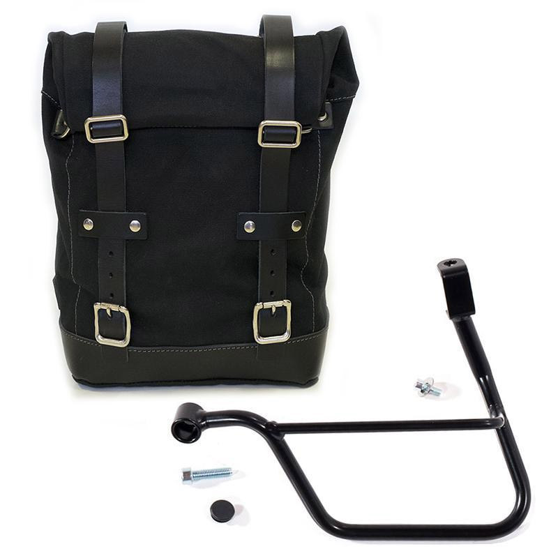 Borsa laterale Unit Garage Canvas Bonneville nero