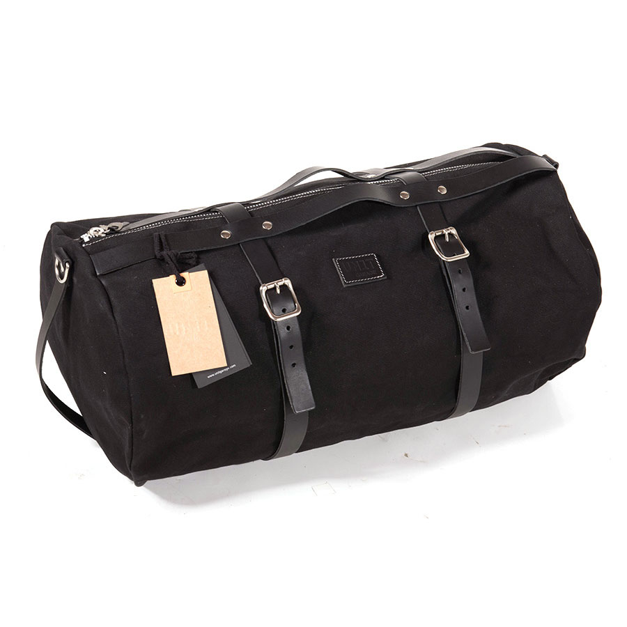 Unit Garage Borsa Duffle Kalahari 43L Canvas Nero