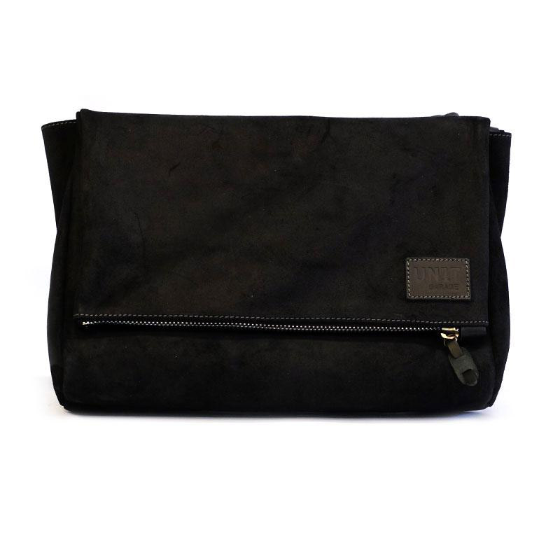 Borsa Unit Garage Messenger Fezzan Cuoio nero