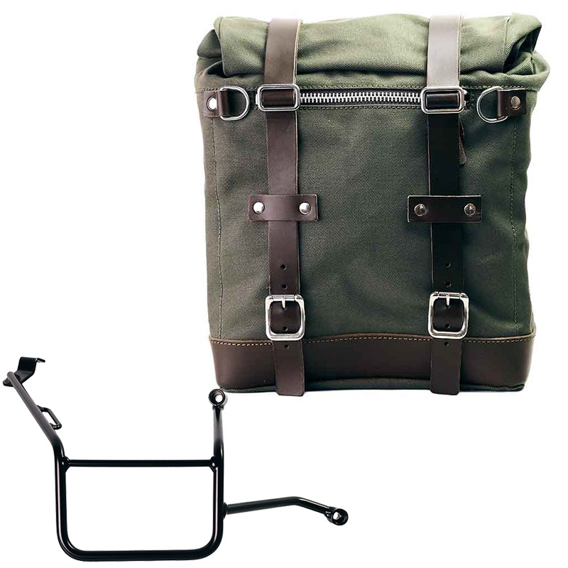 Kit Borsa Unit Garage Scram Canvas F900 GS verde