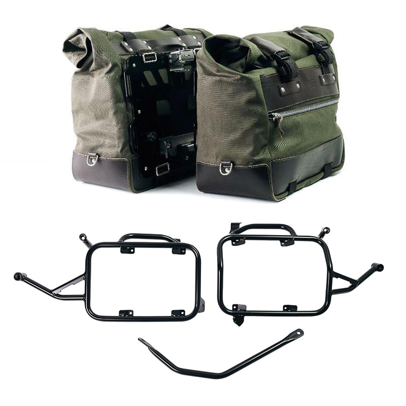 Sacoches Unit Garage Cult Canvas 40/50L F900 GS vert
