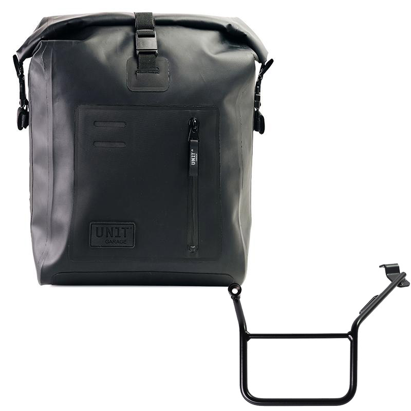 Kit de Bolsa Lateral Unit Garage Khali F900 GS negro