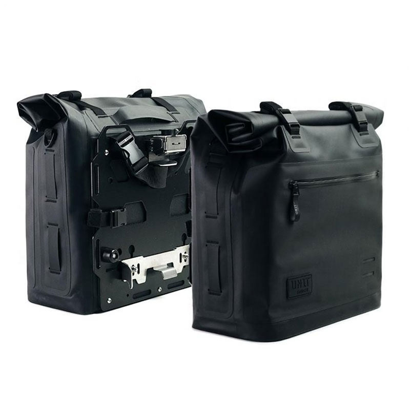 Coppia Borse Unit Garage Khali 35-45L nero