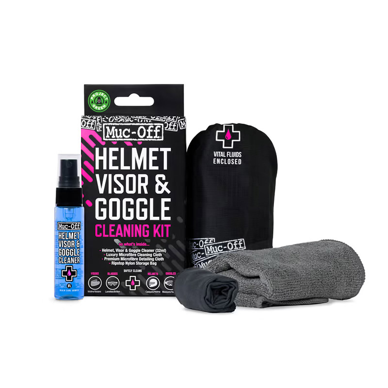 Kit Pulizia Muc Off Helmet Visor Clean Kit V2