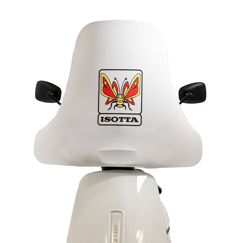 Copri Parabrezza Isotta Logo Farfalla bianco