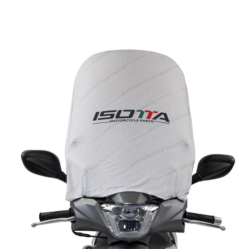 Copri Parabrezza Isotta Logo Bianco