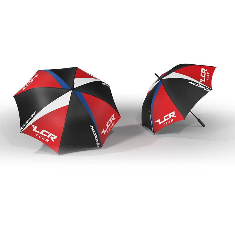 Ixon UMB2 LCRT 22 Regenschirm schwarz rot