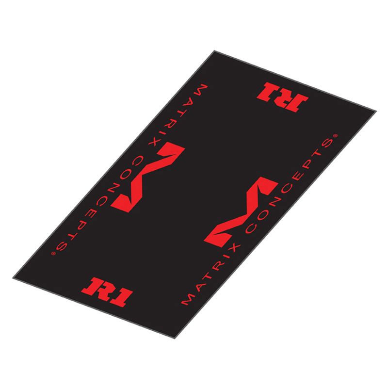 Tappeto Matrix Concepts R1 Race Mat rosso