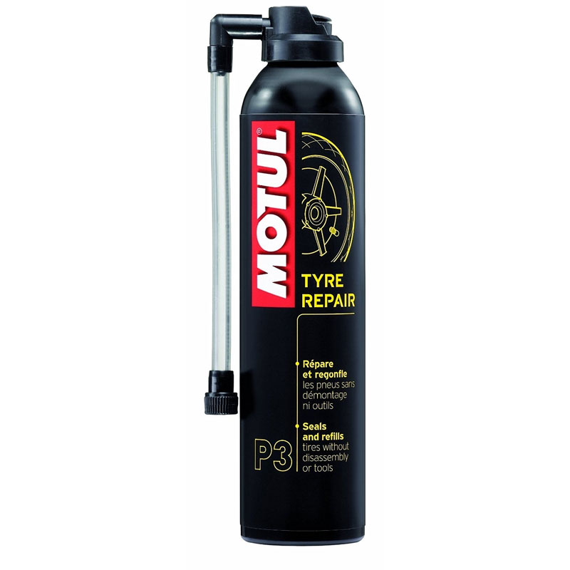 Motul P3 Tyre Repair Gonfia E Ripara Pneumatici 300 Ml